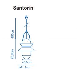 Lámpara de Exterior SANTORINI Marset