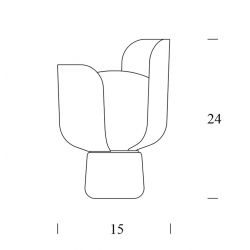 Table Lamp BLOM Fontana Arte