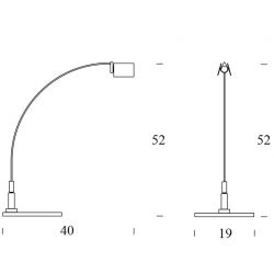 Table Lamp FALENA Fontana Arte