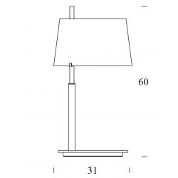 Table Lamp PASSION Fontana Arte