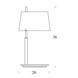 Table Lamp PASSION Fontana Arte