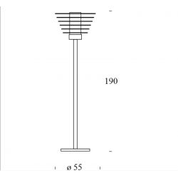 Floor Lamp 0024 Fontana Arte