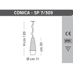 Suspension Lamp CONICA Sillux