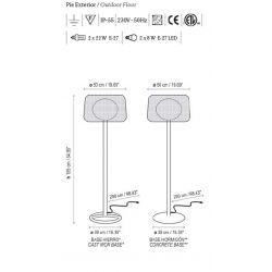 Outdoor Floor Lamp FORA Bover