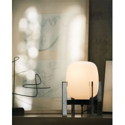 Table Lamp CESTA METALICA Santa & Cole