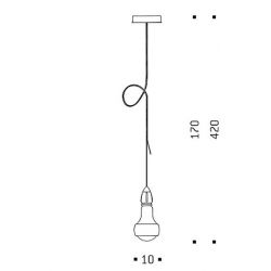 Suspension Lamp  JHONNY B. GOOD Ingo Maurer