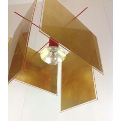 Suspension Lamp 24 KARAT BLAU Ingo Maurer