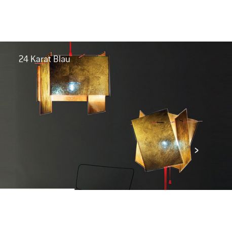 Suspension Lamp 24 KARAT BLAU Ingo Maurer