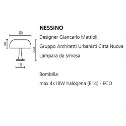 Lámpara de Mesa NESSINO Artemide