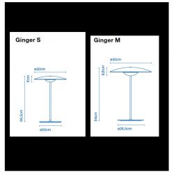 Lámpara de Mesa Led GINGER Marset