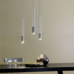 Led Suspension Lamp TUBO LED Fontana Arte