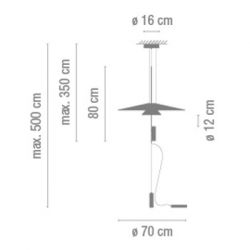 Suspension Lamp FLAMINGO Led Vibia