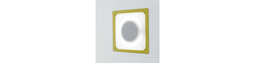 recessed design wall lamps